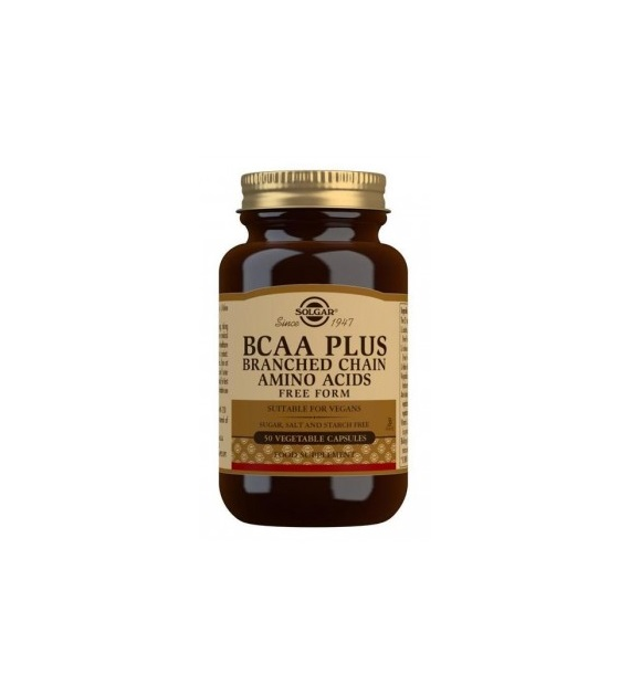 SOLGAR BCAA Plus Free Form (50 caps)