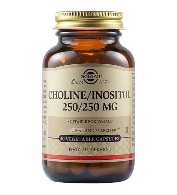 SOLGAR Choline/Inositol 250 mg (50 caps)