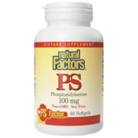 NATURAL FACTORS PS Phosphatidylserine - Fosfatydylseryna (60 kaps.)
