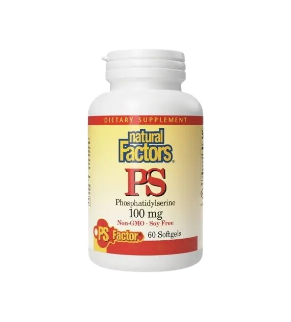 NATURAL FACTORS PS Phosphatidylserine - Fosfatydylseryna (60 kaps.)