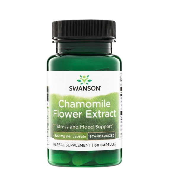 SWANSON Chamomile Flower Extract (60 kaps.)