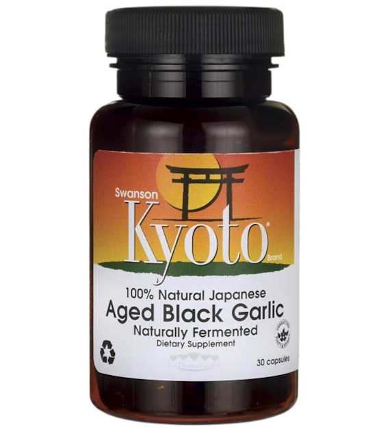 SWANSON Aged Black Garlic (30 kaps.)