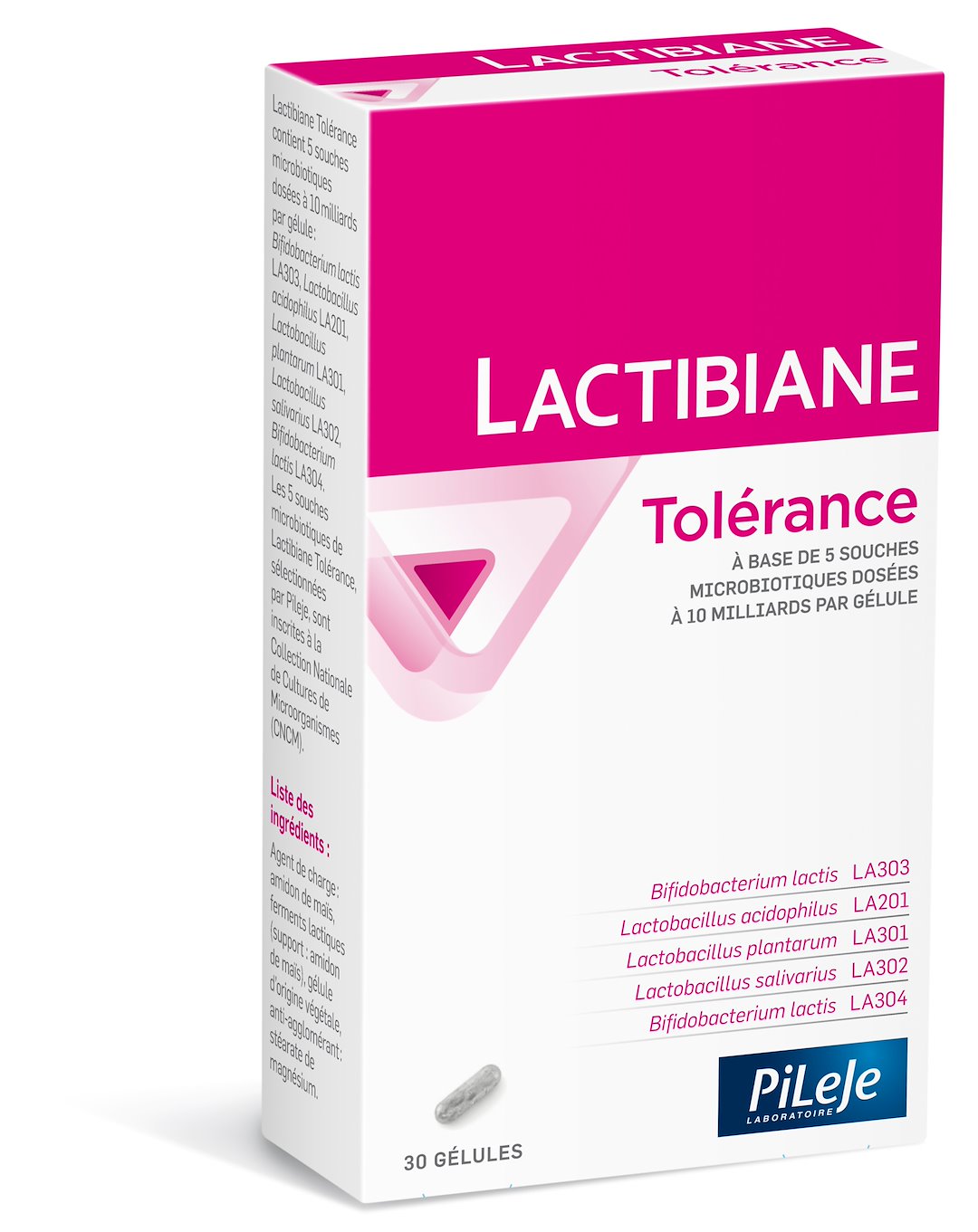PILEJE Lactibiane Tolerancja - Probiotyk (30 kaps.)