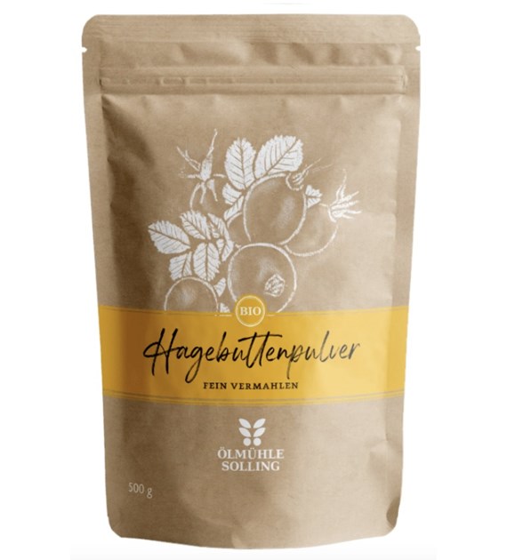 OLMUHLE SOLLING BIO Rosehip powder (500 g / 17,6 oz.)