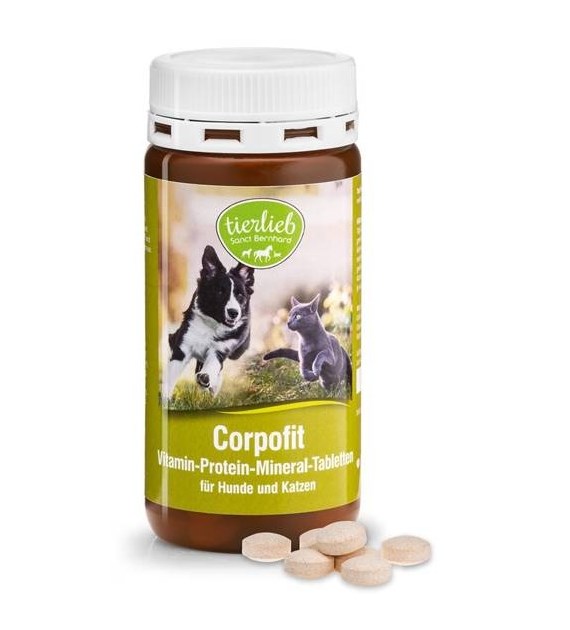 TIERLIEB Corpofit - vitality for dogs and cats (150 tabs)