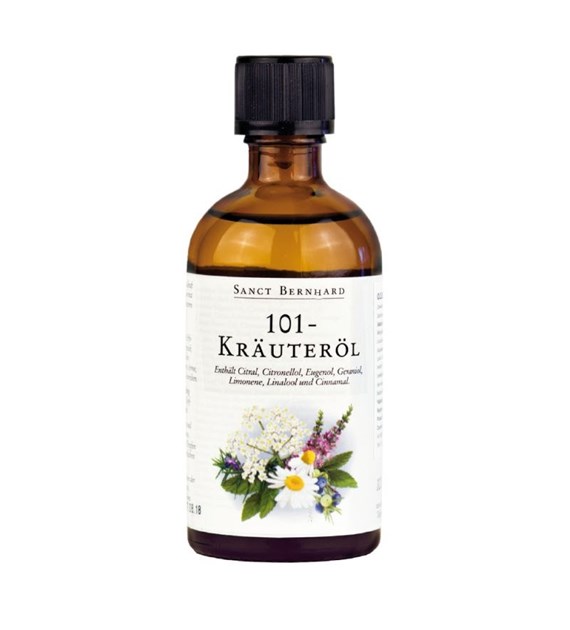KRAUTERHAUS SANCT BERNHARD 101 Herb Oil (100 ml / 3,4 fl. oz.)