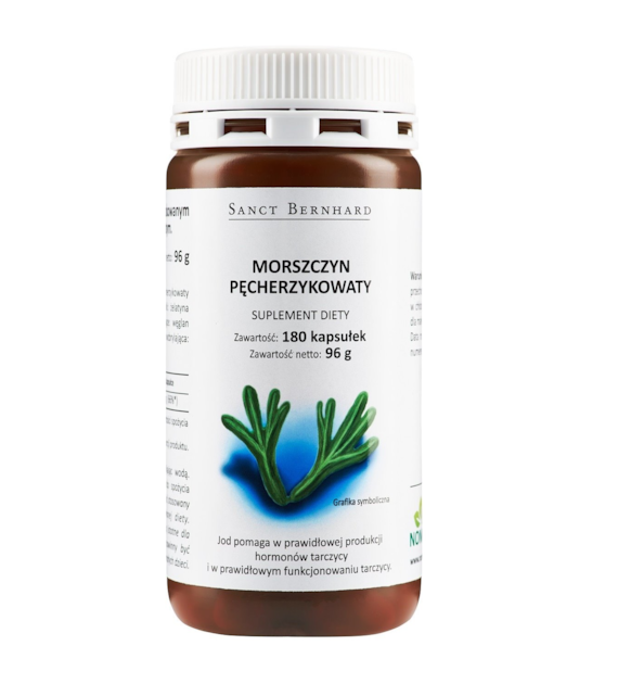 KRAUTERHAUS SANCT BERNHARD Morszczyn Pęcherzykowaty (180 kaps.)