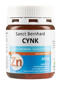 KRAUTERHAUS SANCT BERNHARD Cynk (210 tabl.)