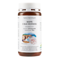 KRAUTERHAUS SANCT BERNHARD Wapń z Algi Morskiej (120 kaps.)