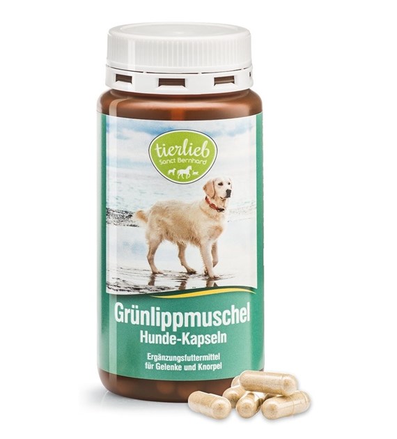 TIERLIEB tierlieb Green-lipped Mussel Dog Capsules (150 caps)