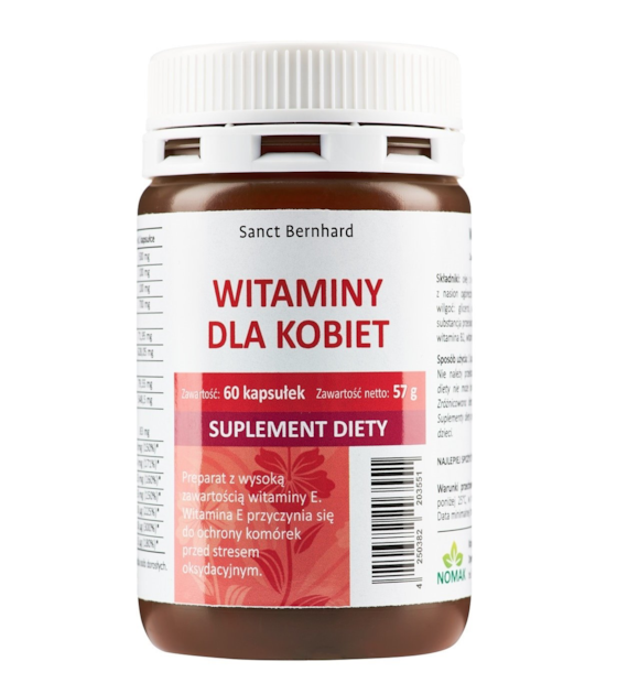 KRAUTERHAUS SANCT BERNHARD Witaminy dla kobiet (60 kaps.)
