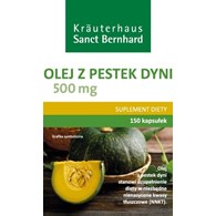 KRAUTERHAUS SANCT BERNHARD Olej z pestek dyni 500 mg (150 kaps.)