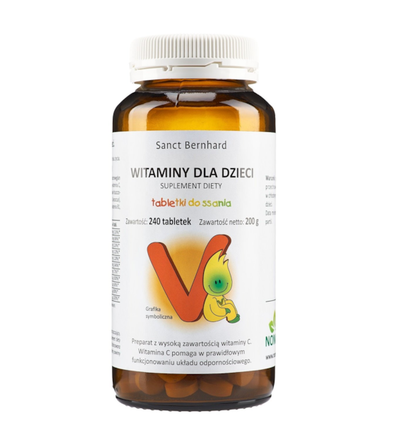 KRAUTERHAUS SANCT BERNHARD Kinder-Vitamin (240 tabl.)