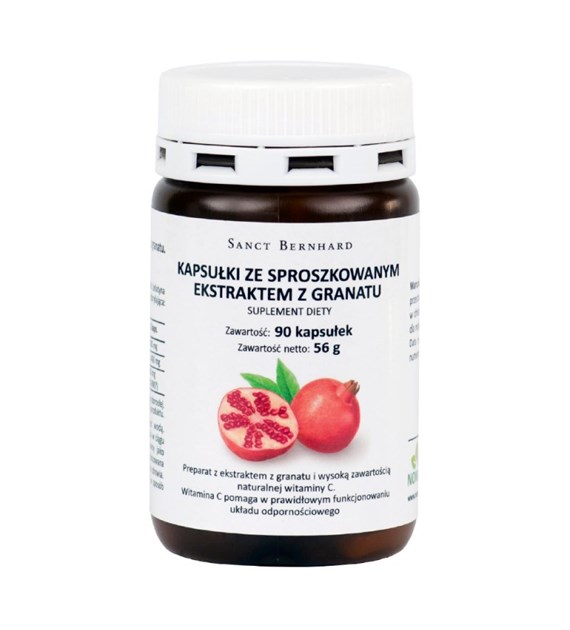 KRAUTERHAUS SANCT BERNHARD Granat ekstrakt 500 mg (90 kaps.)