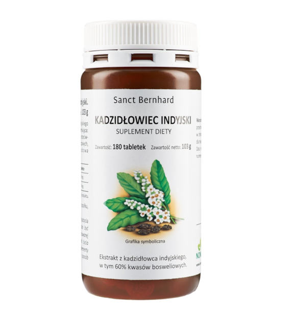 KRAUTERHAUS SANCT BERNHARD Kadzidłowiec indyjski (180 tabl.)