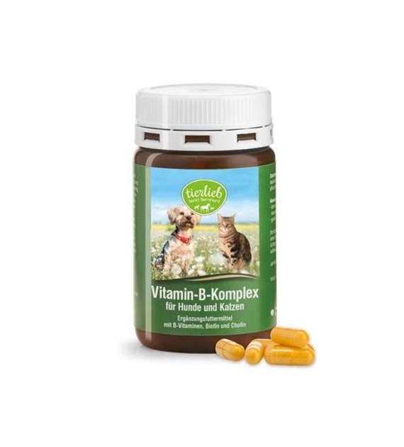 TIERLIEB Vitamin B-Complex for Dogs and Cats (120 caps)