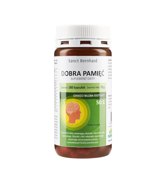 KRAUTERHAUS SANCT BERNHARD Dobra Pamięć  (180 kaps.)