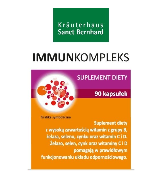 KRAUTERHAUS SANCT BERNHARD Immunkompleks (90 kaps.)