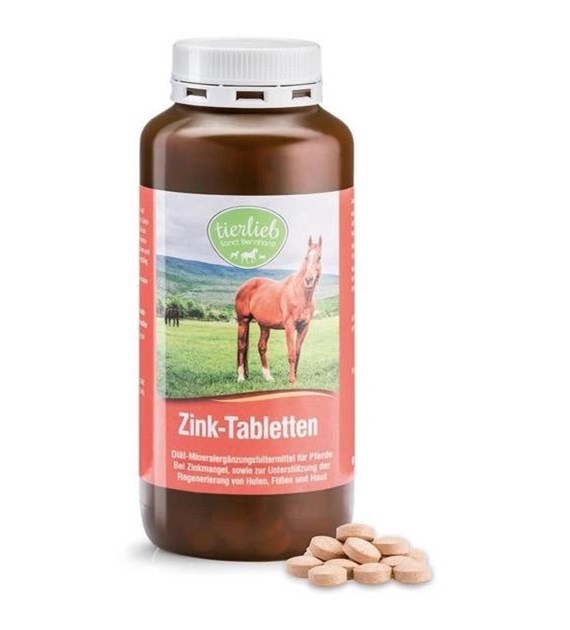 TIERLIEB Organic zinc for the horse (500 tabl)