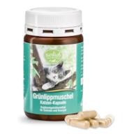 TIERLIEB Omułek zielonowargowy dla kotów (90 kaps.)