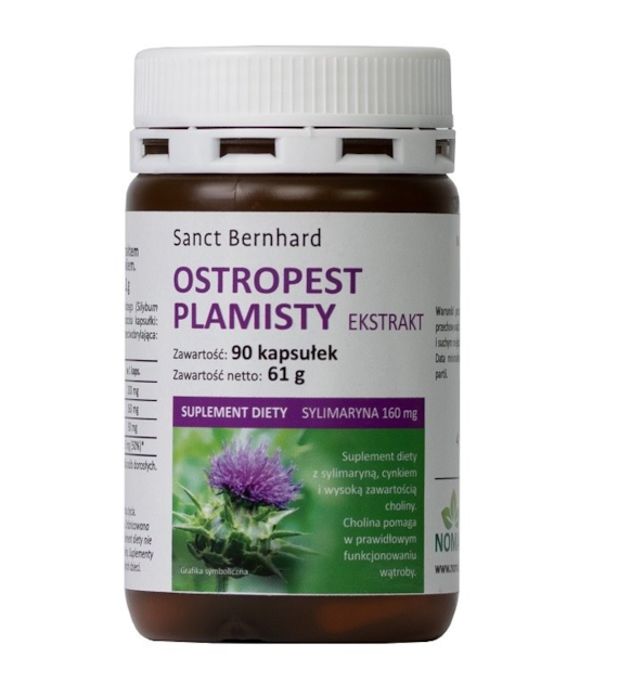 KRAUTERHAUS SANCT BERNHARD Ostropest Plamisty (90 kaps.)