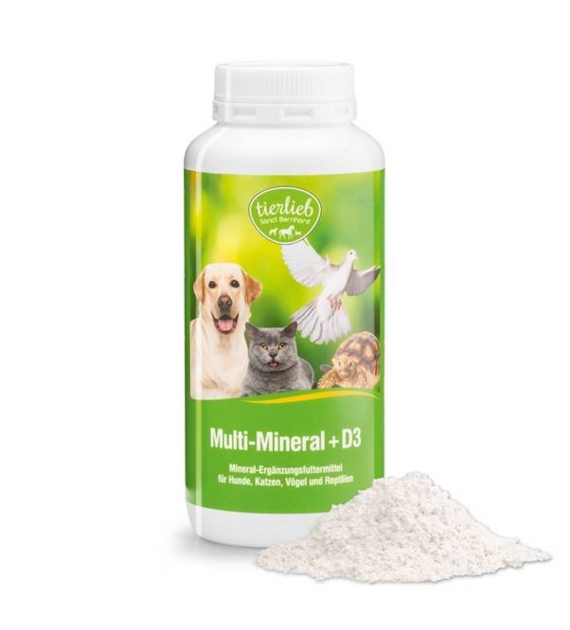 TIERLIEB Multi Mineral dla psów, kotów, ptaków i gadów (200 g)