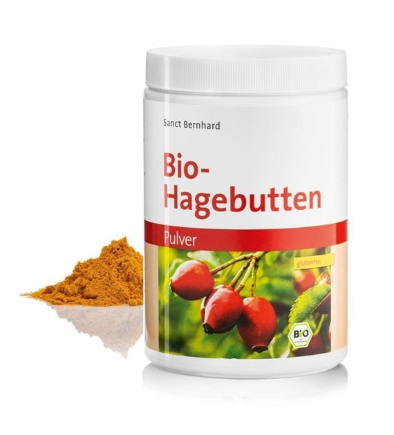 KRAUTERHAUS SANCT BERNHARD Bio sproszkowane owoce dzikiej róży (500 g)