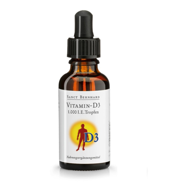 KRAUTERHAUS SANCT BERNHARD Witamina D3 1000 IU w kroplach (30 ml)