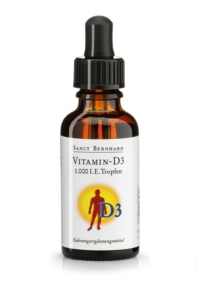KRAUTERHAUS SANCT BERNHARD Witamina D3 1000 IU w kroplach (30 ml)