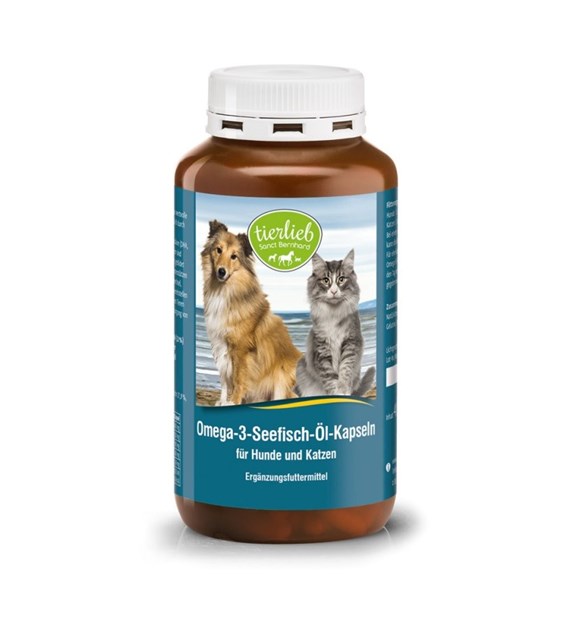 TIERLIEB Omega 3 oil for dogs and cats (400 caps)