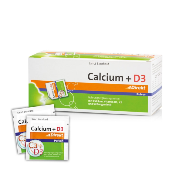 KRAUTERHAUS SANCT BERNHARD Wapń z D3 - Calcium + D3 (60 szt.)