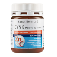 KRAUTERHAUS SANCT BERNHARD Cynk + Witamina C (120 tabl.)