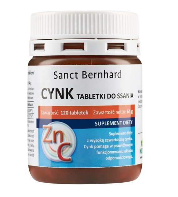 KRAUTERHAUS SANCT BERNHARD Zinc-Immune Lozenges (120 tabs)