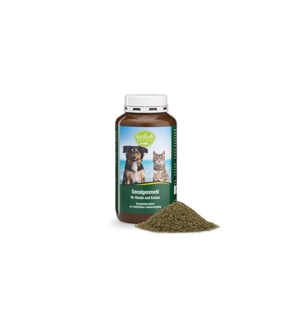 TIERLIEB Seaweed meal for dogs and cats (300 g / 10,582 oz.)