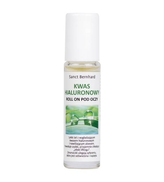 KRAUTERHAUS SANCT BERNHARD Kwas hialuronowy pod oczy Roll-on (10 ml)