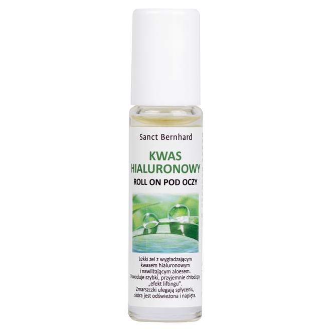 KRAUTERHAUS SANCT BERNHARD Kwas hialuronowy pod oczy Roll-on (10 ml)