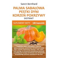 KRAUTERHAUS SANCT BERNHARD Palma sabałowa, pestki dyni, korzeń pokrzywy -  ekstrakt (180 kaps.)