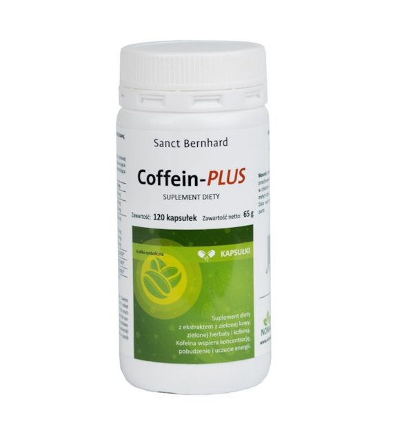 KRAUTERHAUS SANCT BERNHARD Coffein-PLUS (120 kaps.)