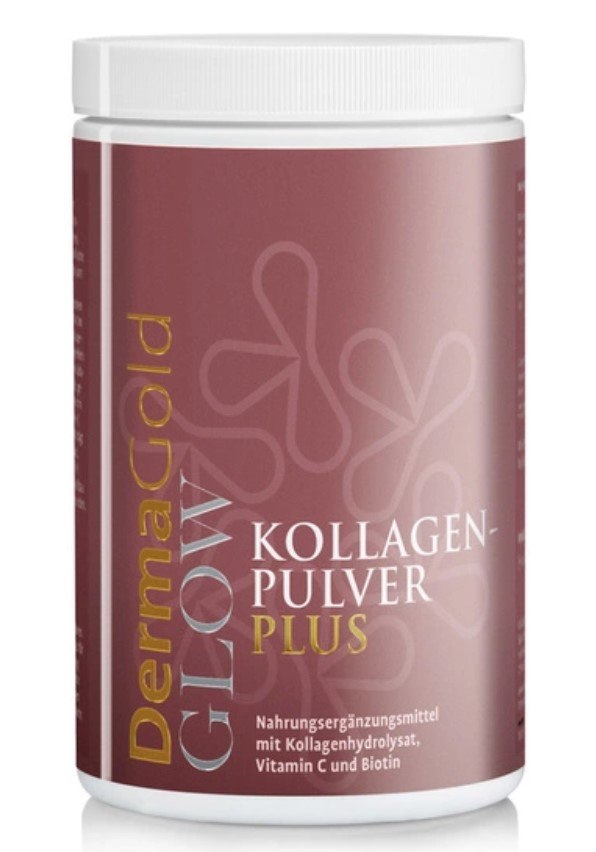 KRAUTERHAUS SANCT BERNHARD DermaGold GLOW Plus - kolagen z witaminą C i biotyną (400 g)