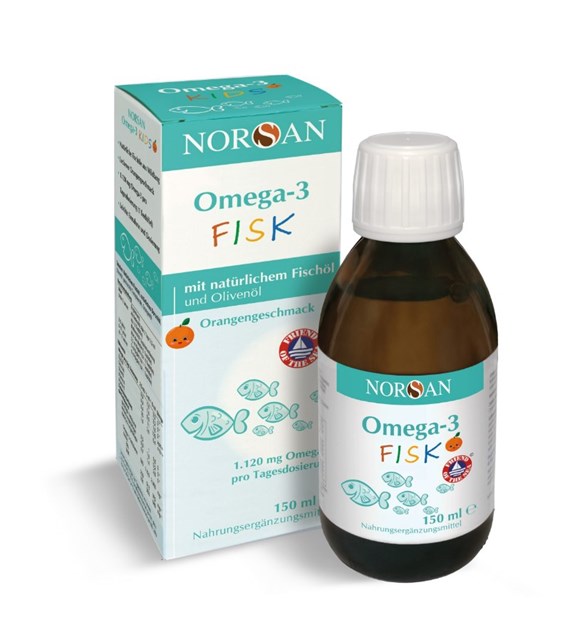 NORSAN Omega-3 Fisk (150 ml / 5,07 fl. oz.)