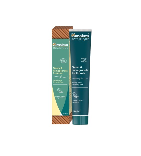 HIMALAYA Neem & Pomegranate Toothpaste (75 ml / 2,5 fl. oz.)