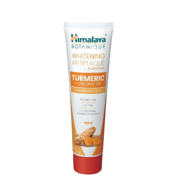 HIMALAYA Whitening Antiplaque Toothpaste with Curcuma and Coconat Oil (75 ml / 2,5 fl. oz.)