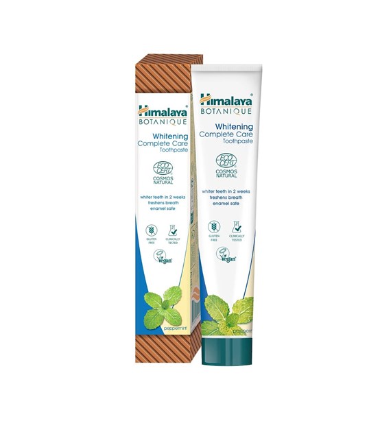 HIMALAYA Whitening Complete Care Toothpaste, Peppermint (75 ml)