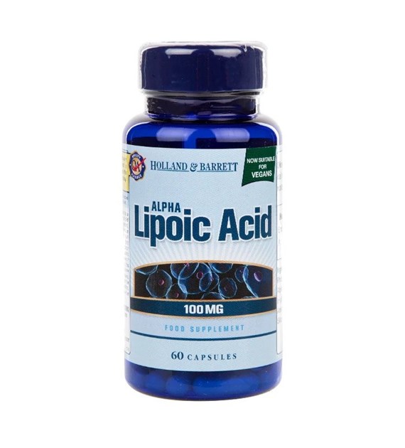 HOLLAND & BARRETT Alpha Lipoic Acid, 100 mg (60 caps)