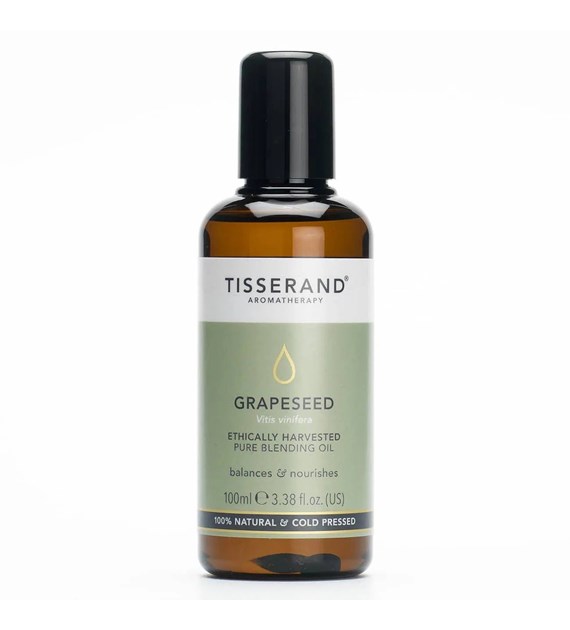 TISSERAND AROMATHERAPY Grapeseed Oil Ethically Harvested Oil (100 ml / 3,4 fl. oz.)