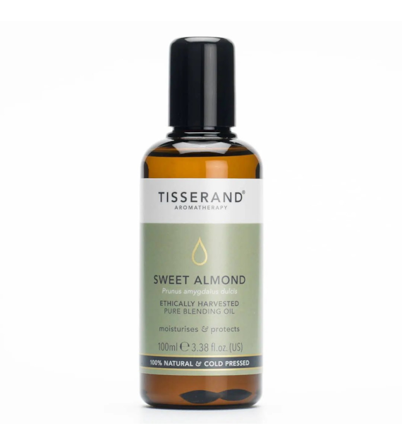 TISSERAND AROMATHERAPY Sweet Almond Ethically Harvested - Olejek bazowy / Olejek do Masażu z Migdałów (100 ml)