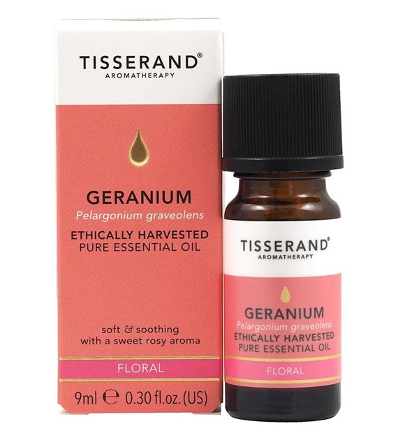 TISSERAND AROMATHERAPY Geranium Ethically Harvested - Olejek z Pelargonii (9 ml)