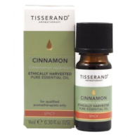 TISSERAND AROMATHERAPY Cinnamon Ethically Harvested - Olejek z Cynamonowca (Cynamon Cejloński) (9 ml)