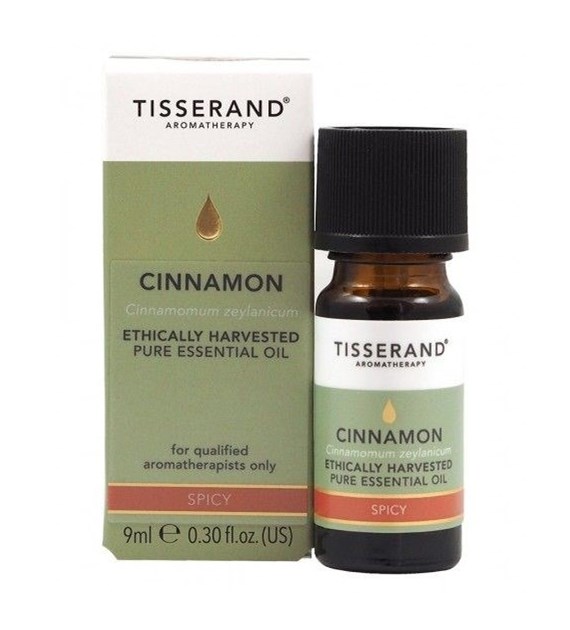 TISSERAND AROMATHERAPY Cinnamon Ethically Harvested - Olejek z Cynamonowca (Cynamon Cejloński) (9 ml)