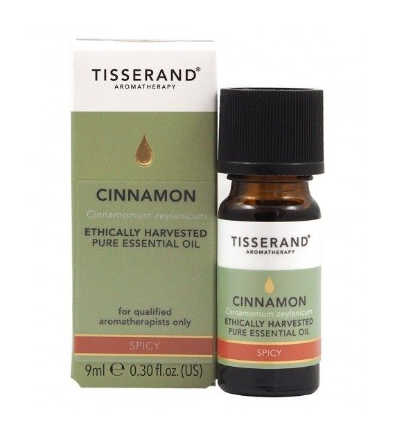 TISSERAND AROMATHERAPY Cinnamon Ethically Harvested - Olejek z Cynamonowca (Cynamon Cejloński) (9 ml)